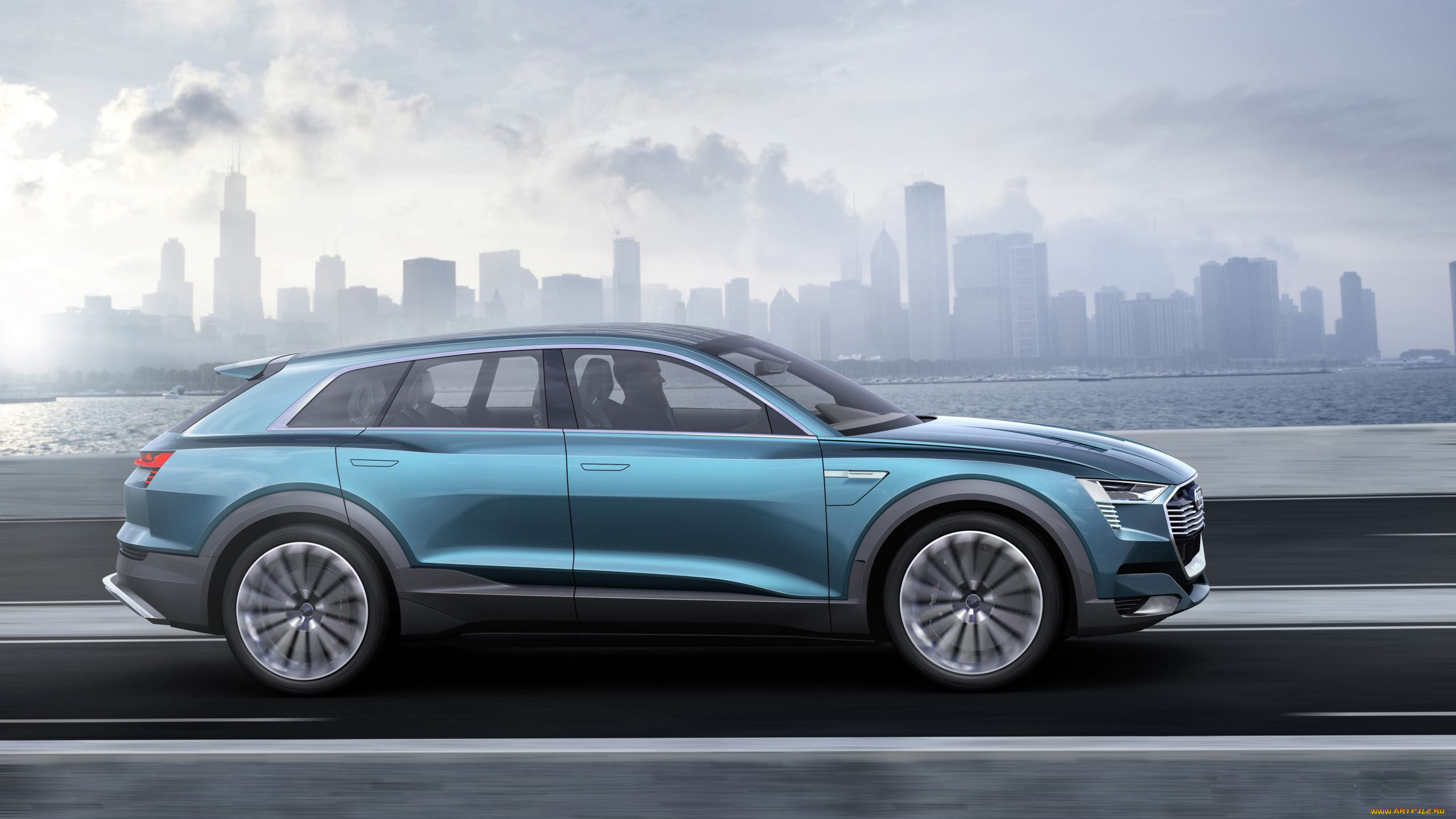 audi e-tron quattro concept 2015, , audi, crossover, e-tron, 2015, quattro, concept